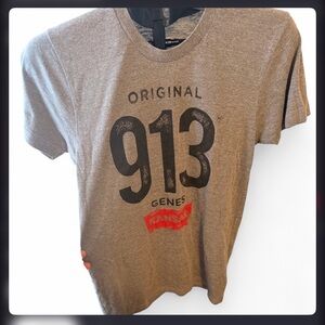 Wonder Boy Unisex Grey Kansas City 913 Graphic Tee Size S